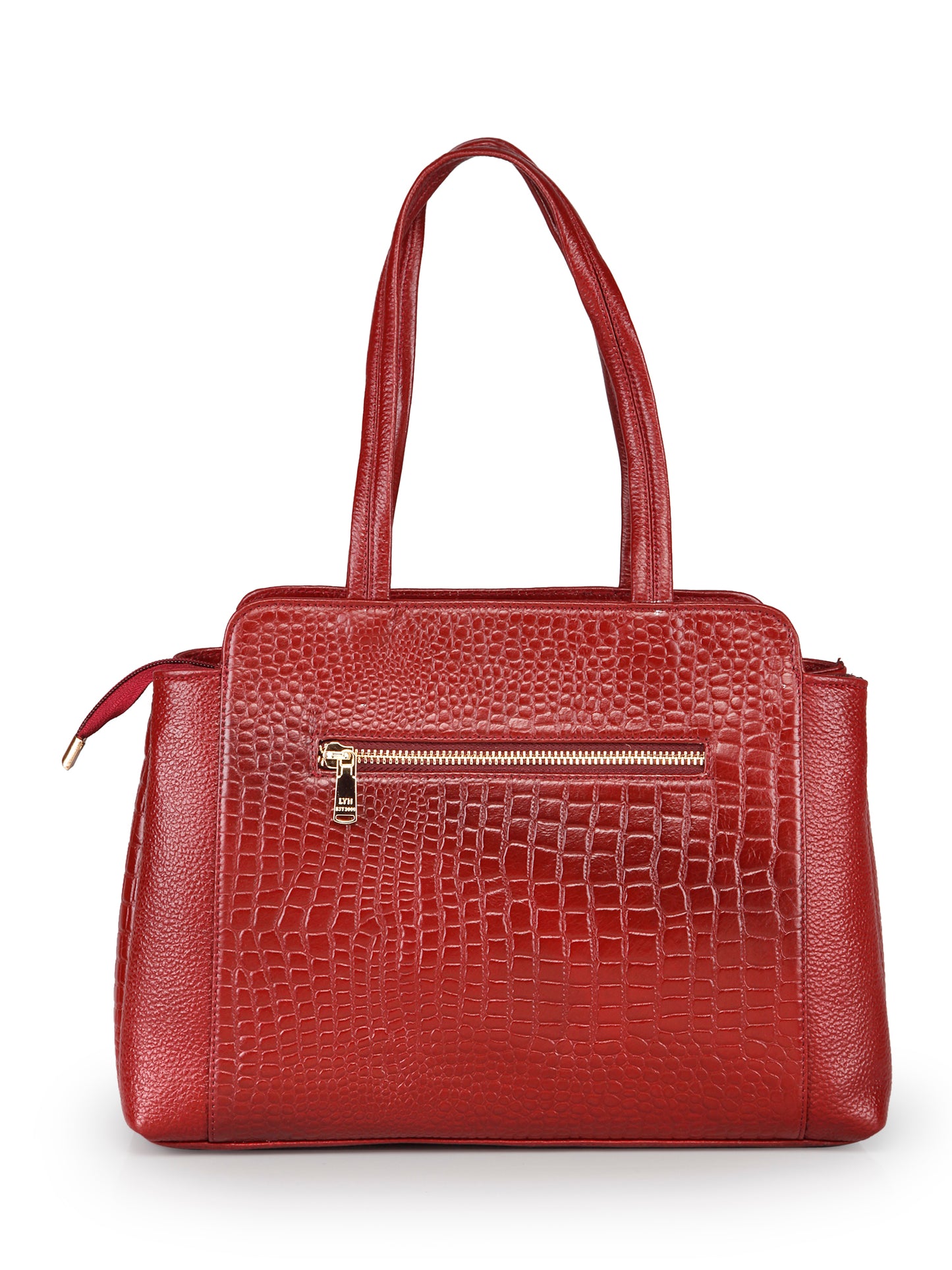 GENWAYNE Women's Leather Sling Bag, Cherry,LLSB244_CHRY