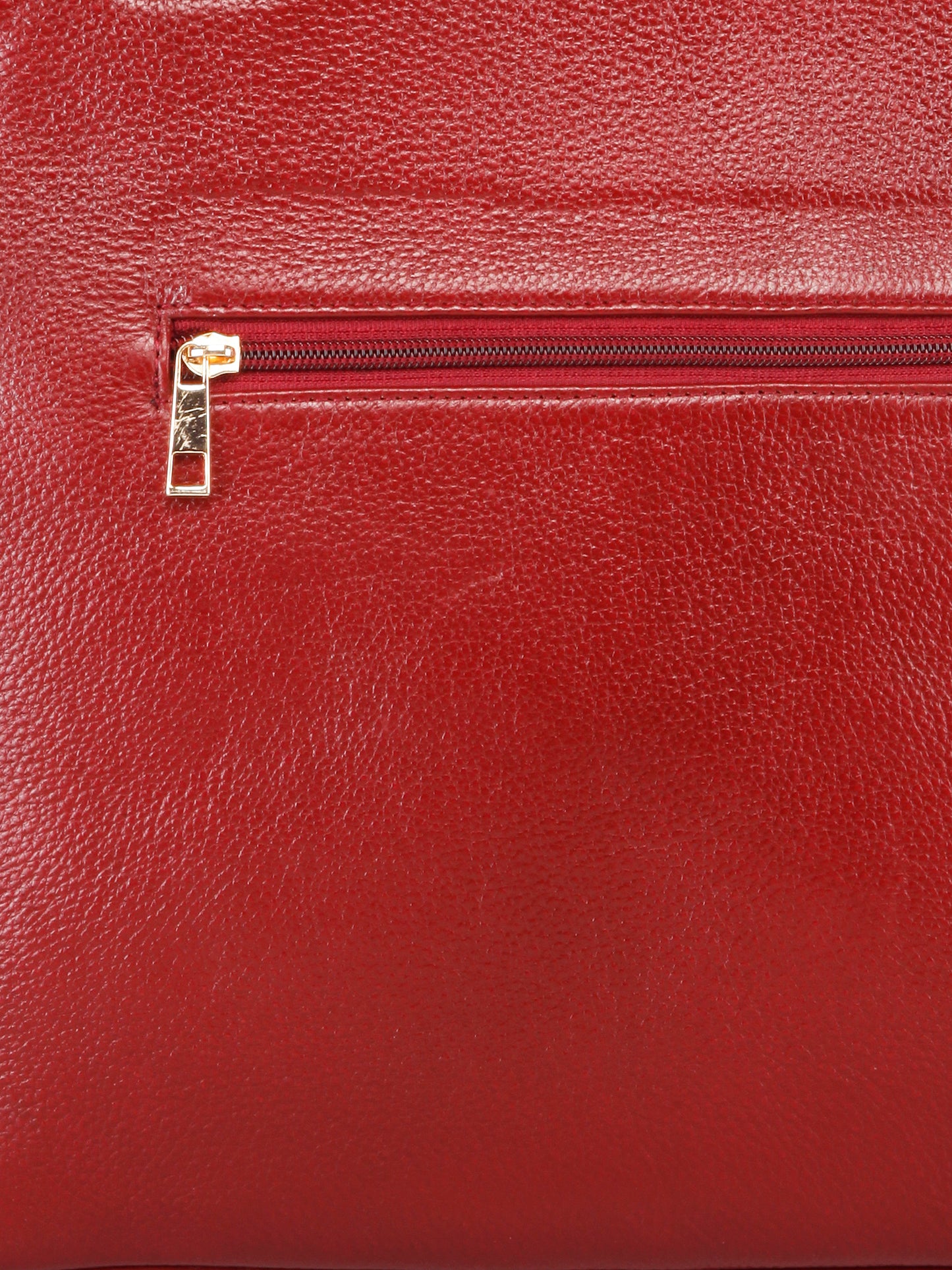 GENWAYNE Women's Leather Hand Bag, Cherry,LLSB248_CHRY