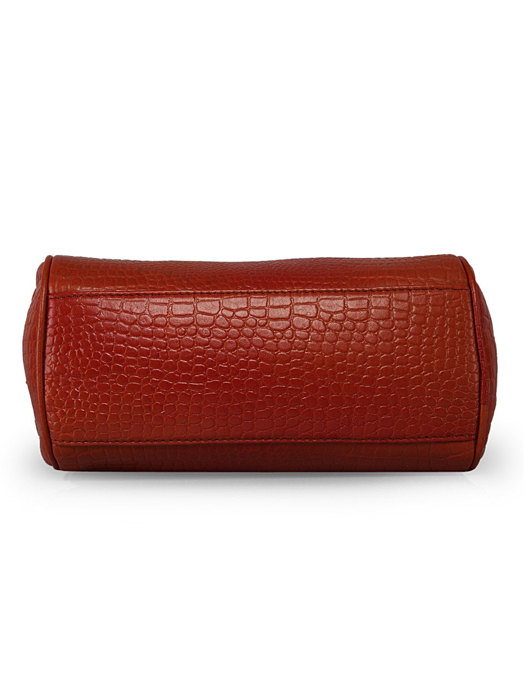 Women's leather handbag with sling strap