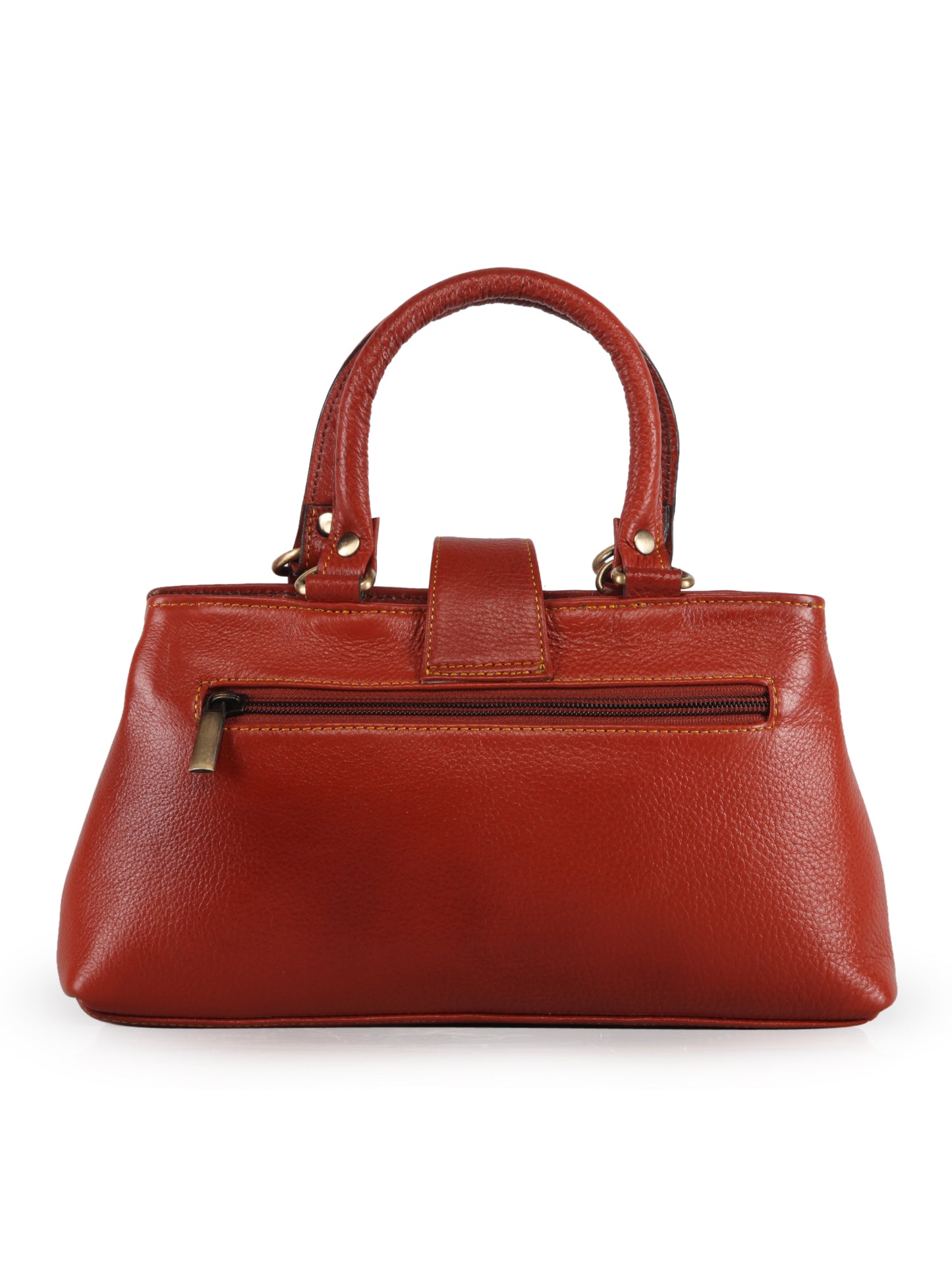 Women's Leather Handbag With Sling Strap