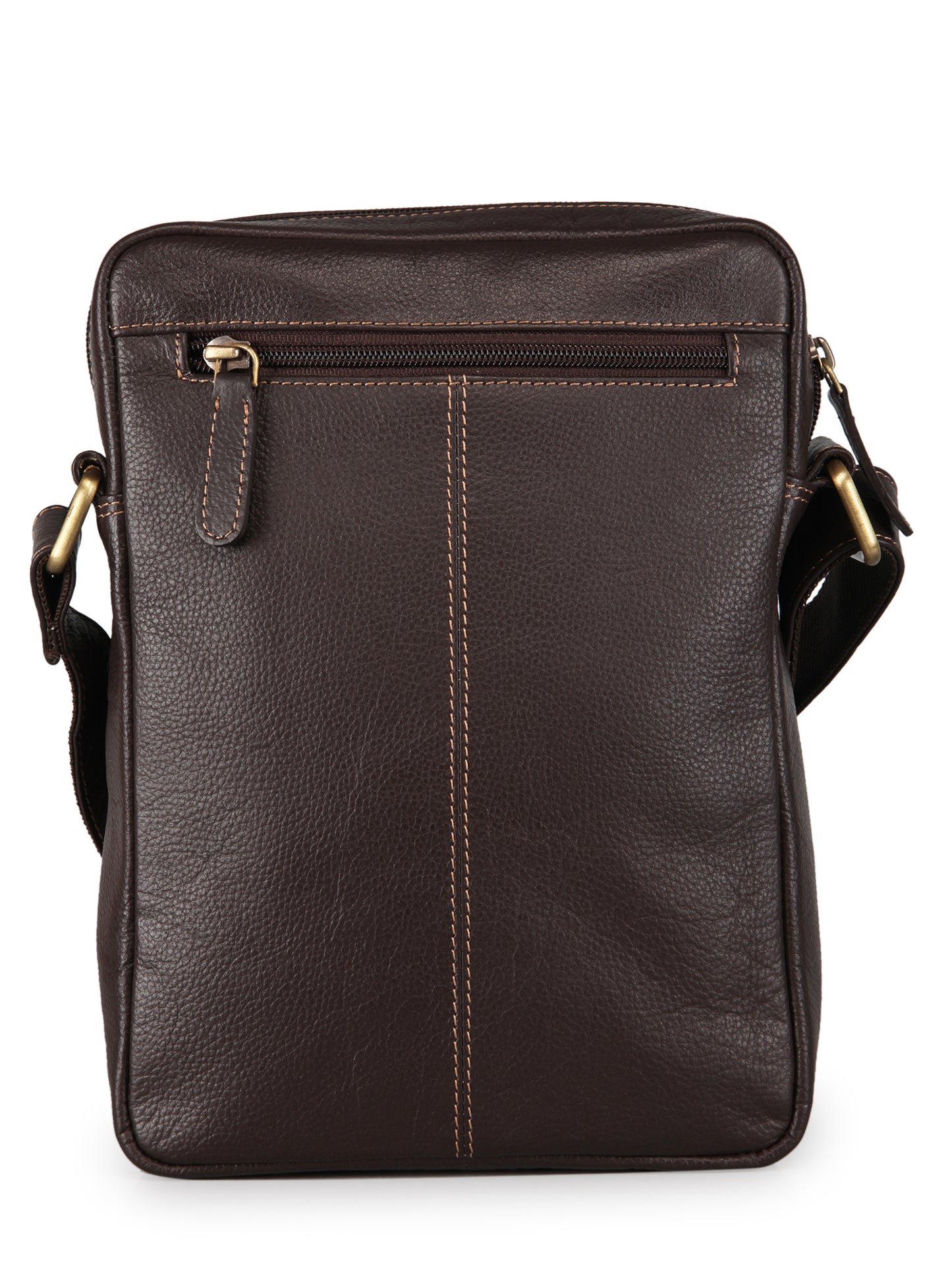 GENWAYNE Men's Leather Messenger Bag