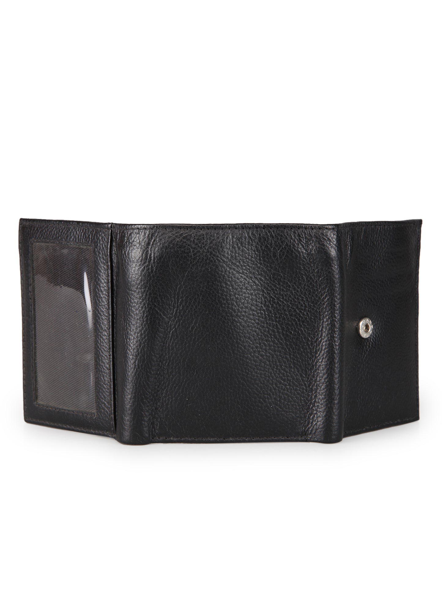 Genwayne Men's Leather Two Fold Wallet