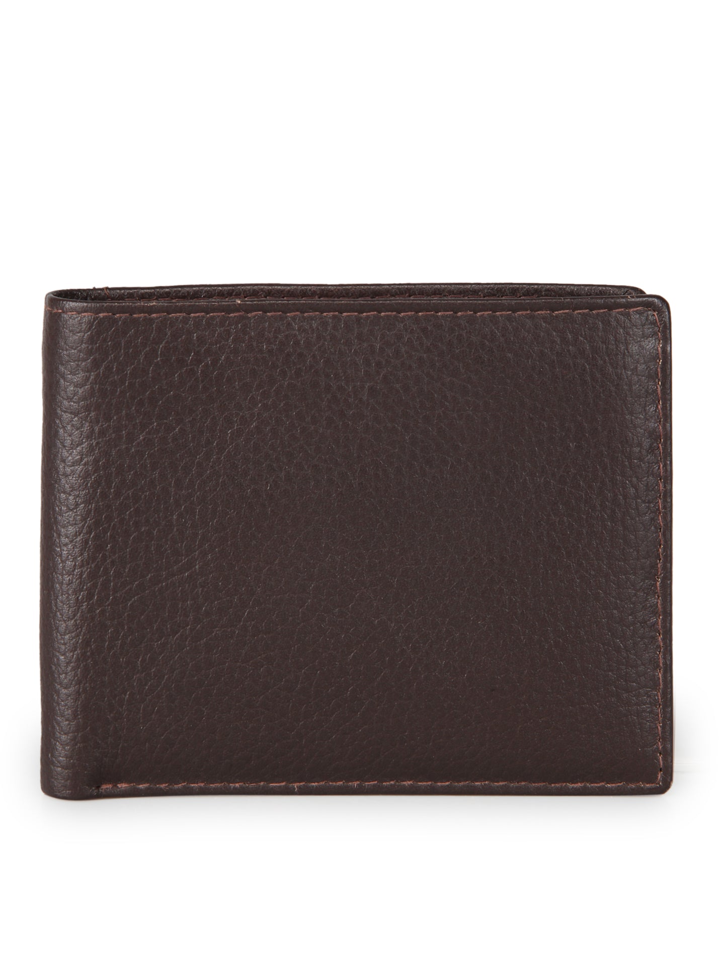 Genwayne Men's Leather Two Fold Wallet