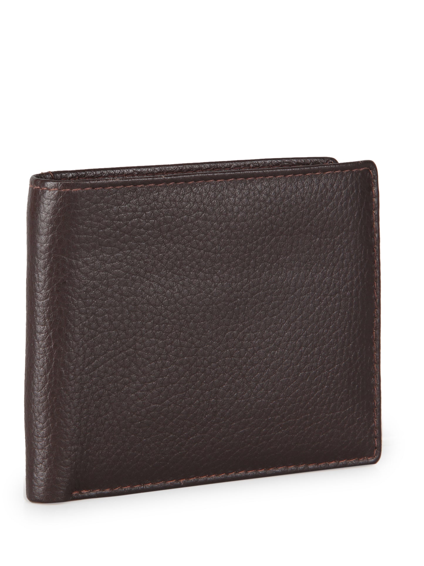 Genwayne Men's Leather Two Fold Wallet