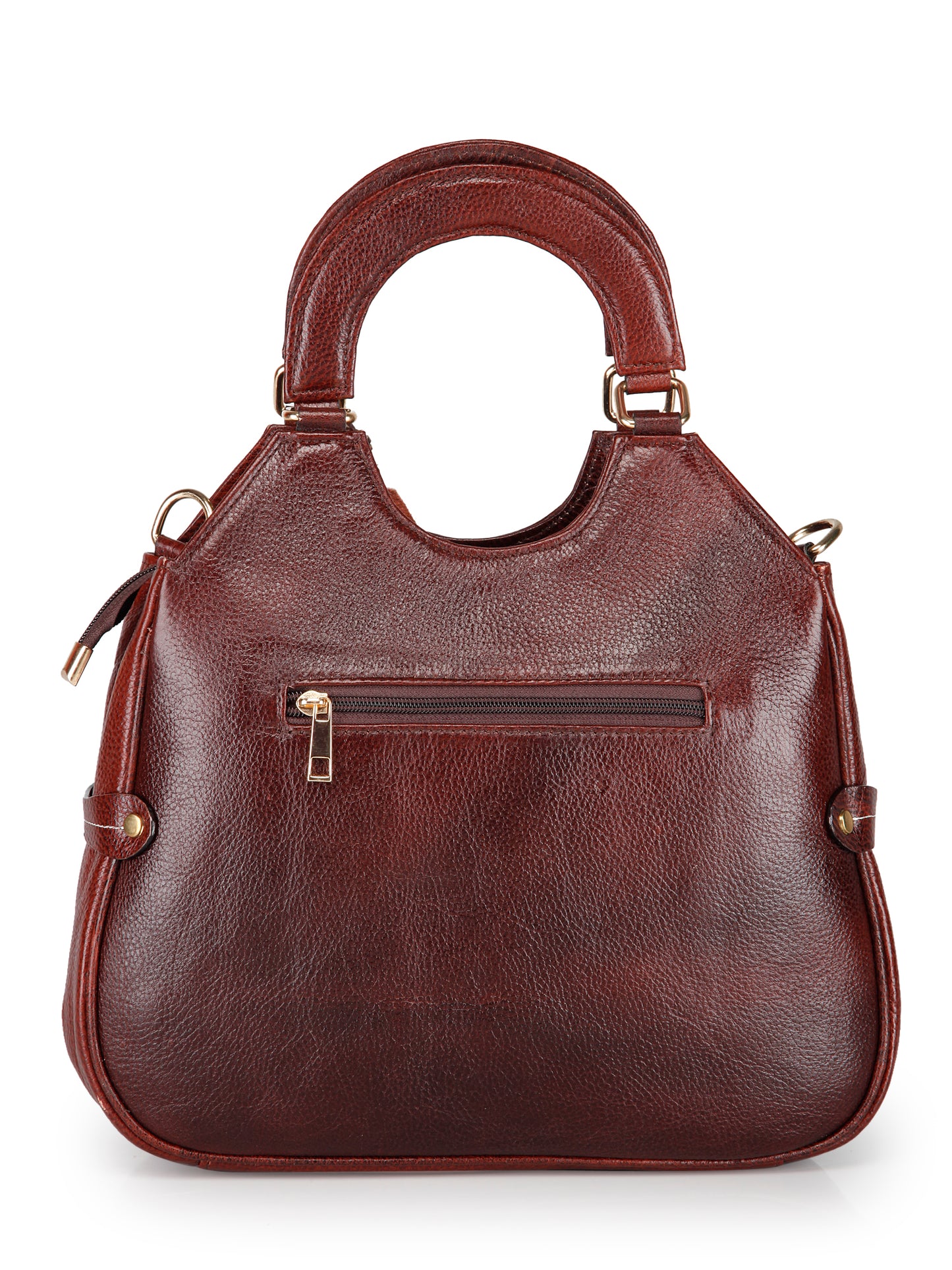 GENWAYNE Women's Leather Sling Bag, Brown,LLSB245_BRWN