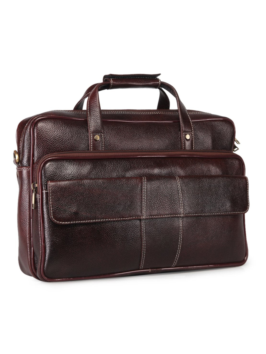 GenWayne Men's Leather Laptop Bag