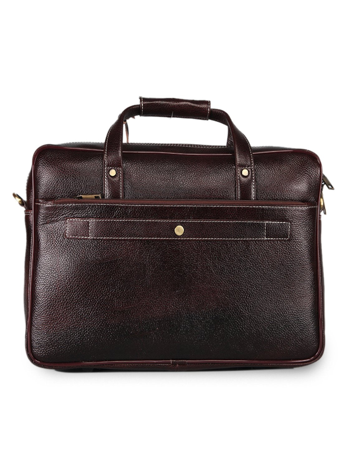 GenWayne Men's Leather Laptop Bag