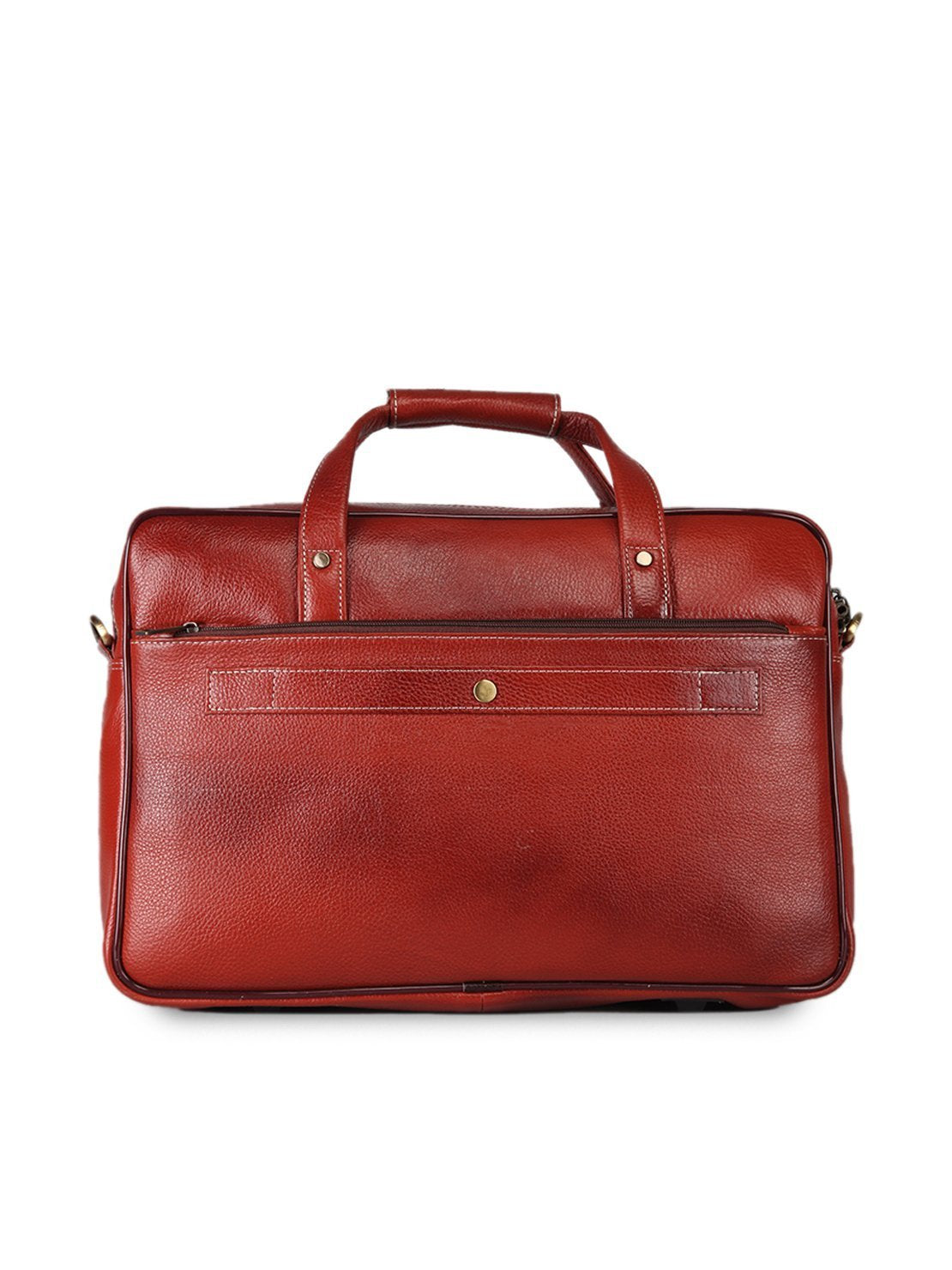 Leather men?s formal office laptop messenger bag