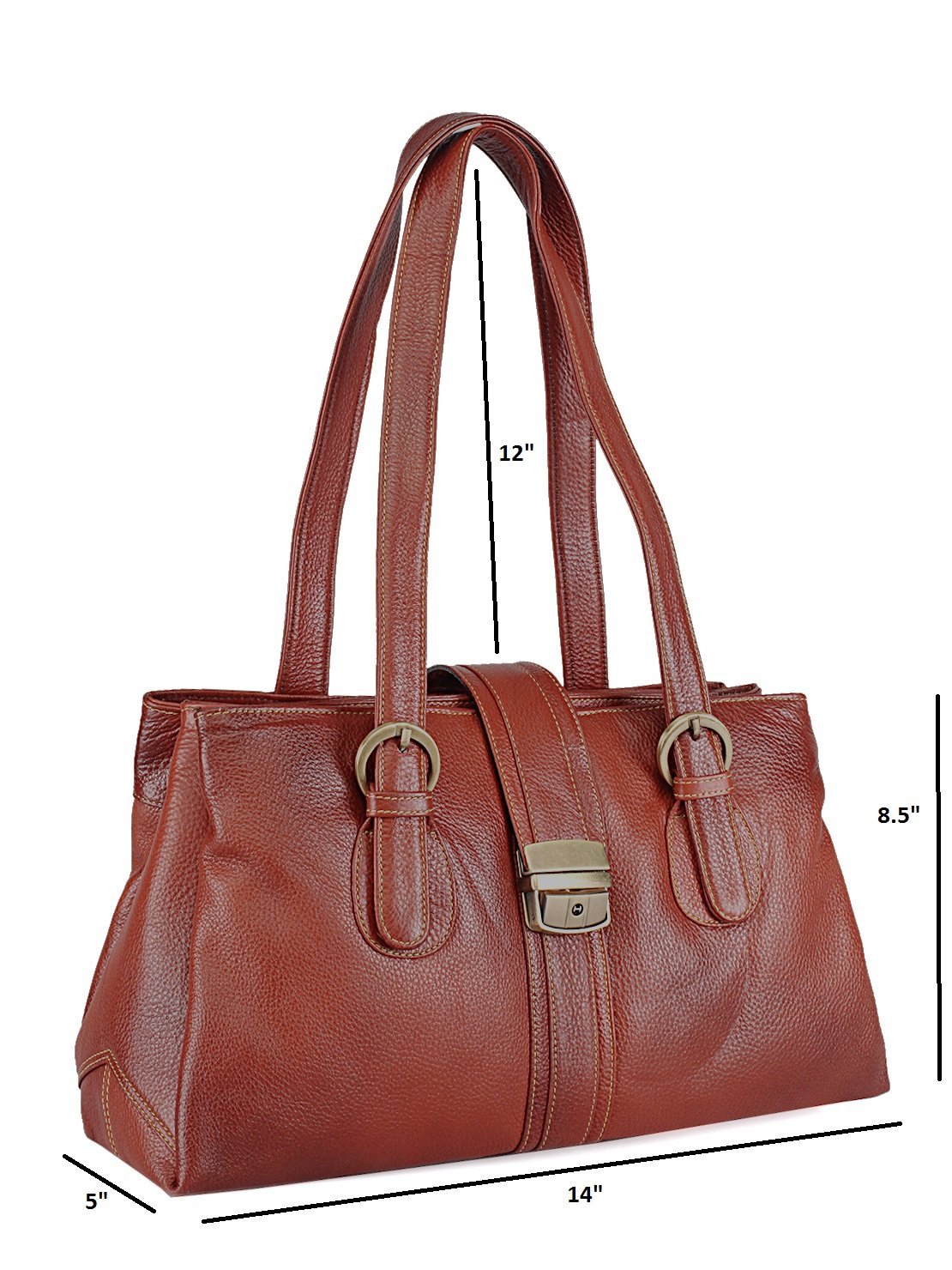 GenWayne Leather Shoulder Bag