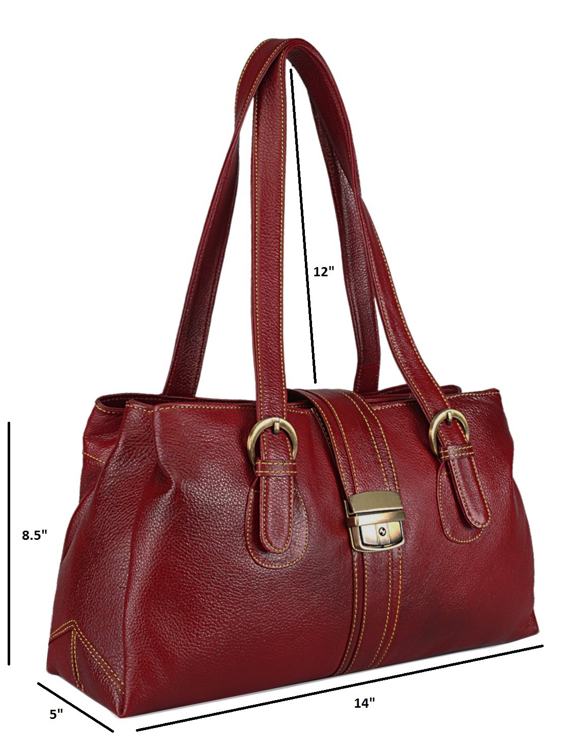 GenWayne Pure Leather Handbag for Women