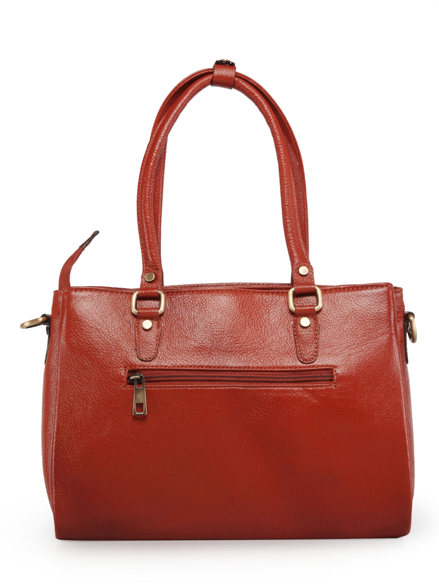 Women's Leather Handbag With Sling Strap