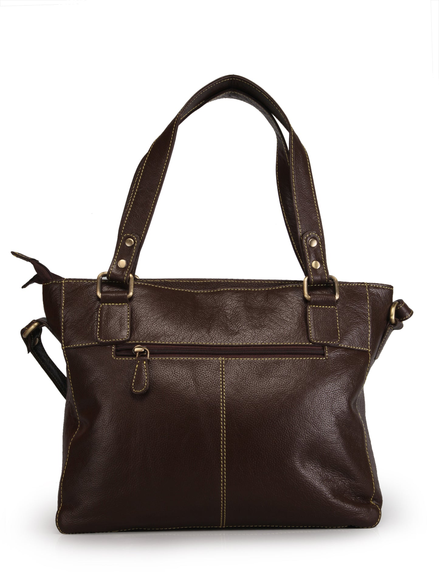 Women's Leather Handbag With Sling Strap