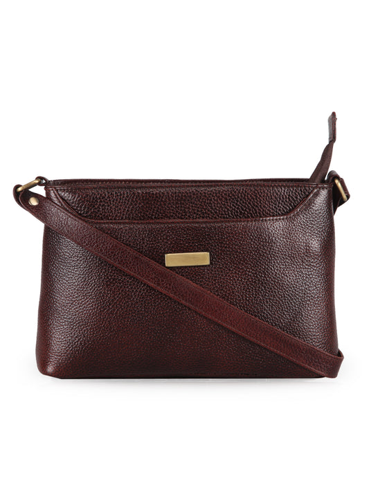 Women's leather Handbag with Sling