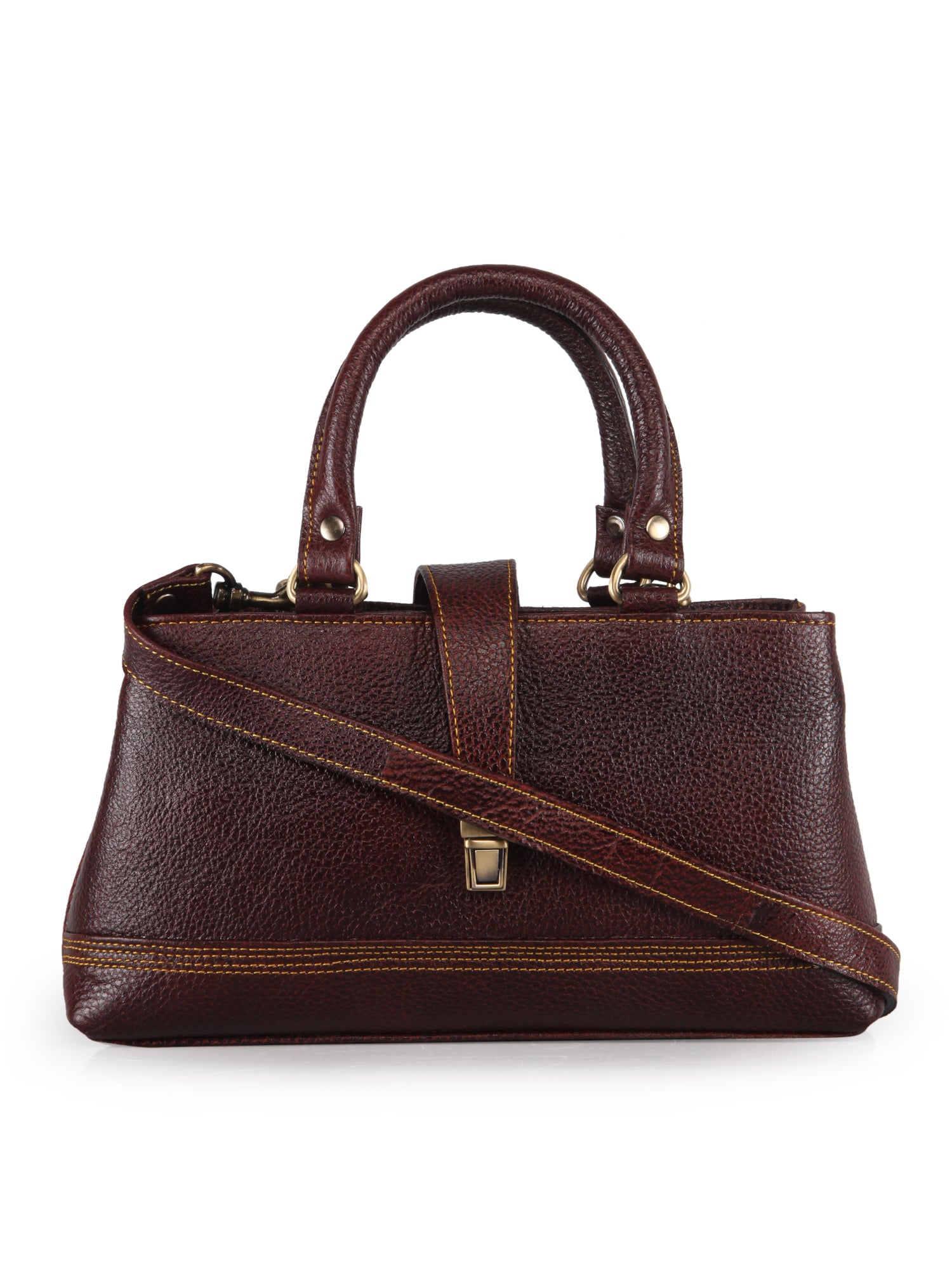 Women's leather Handbag with Sling