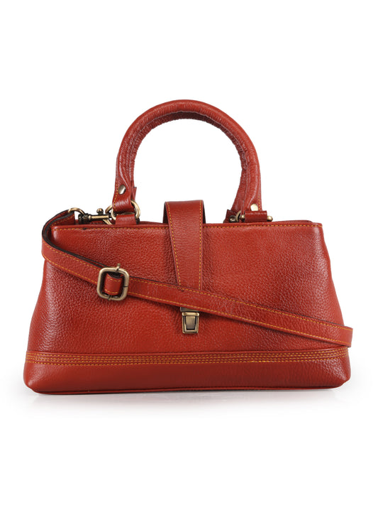 Women's leather Handbag with Sling