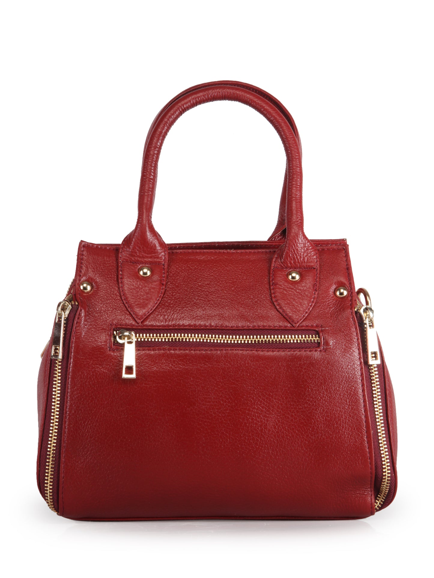 Women's Leather Handbag With Sling Strap